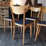 4 bistro Mahieu chairs