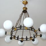 Mid Century chandelier, '50s.