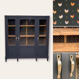 Removable glass cabinet art deco 1930