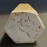 Glazed stoneware bottle La Cigogne 20th century