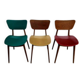 Suite de chaises "Modèle 6157" - Roger Landault-Circa 1950
