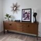 Grande enfilade vintage brutaliste