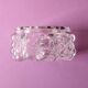 Vintage Pressed Glass Bowl / Vladislav Urban Design / Czech Republic / 1968