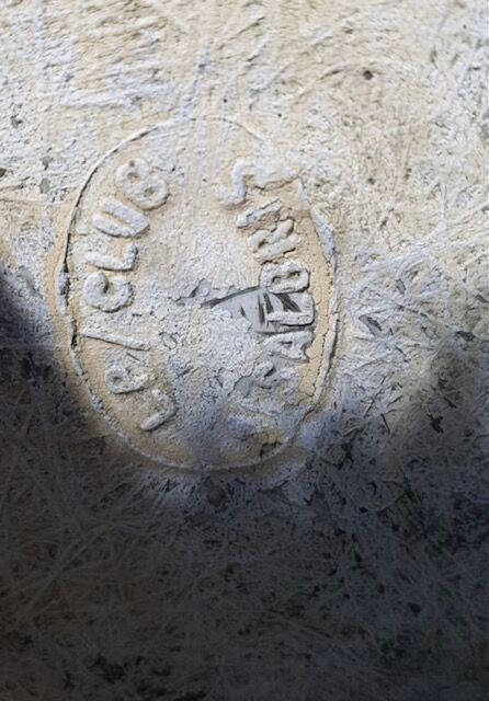 Pair of deckchairs zublena eurolax club med space age 1965