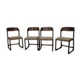 4 chaises luge Baumann