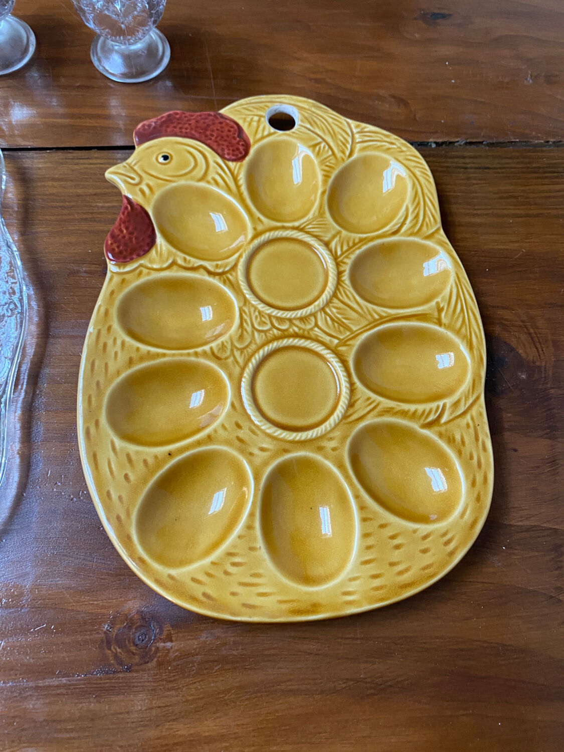 Coquetiers avec plateaux