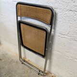 Folding chair metal structure