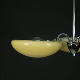 Minimalist 3-flamming Chandelier, 1930s