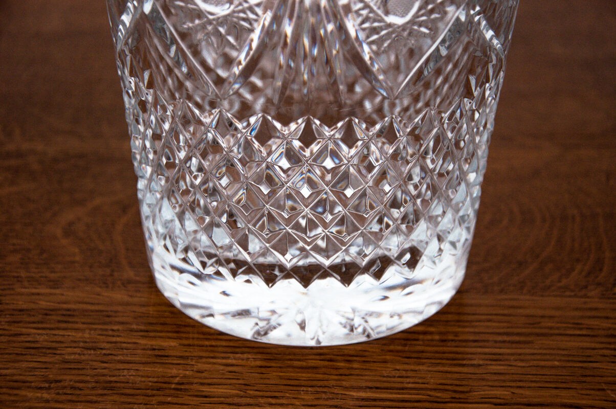 Crystal Vase, Poland, 1960s