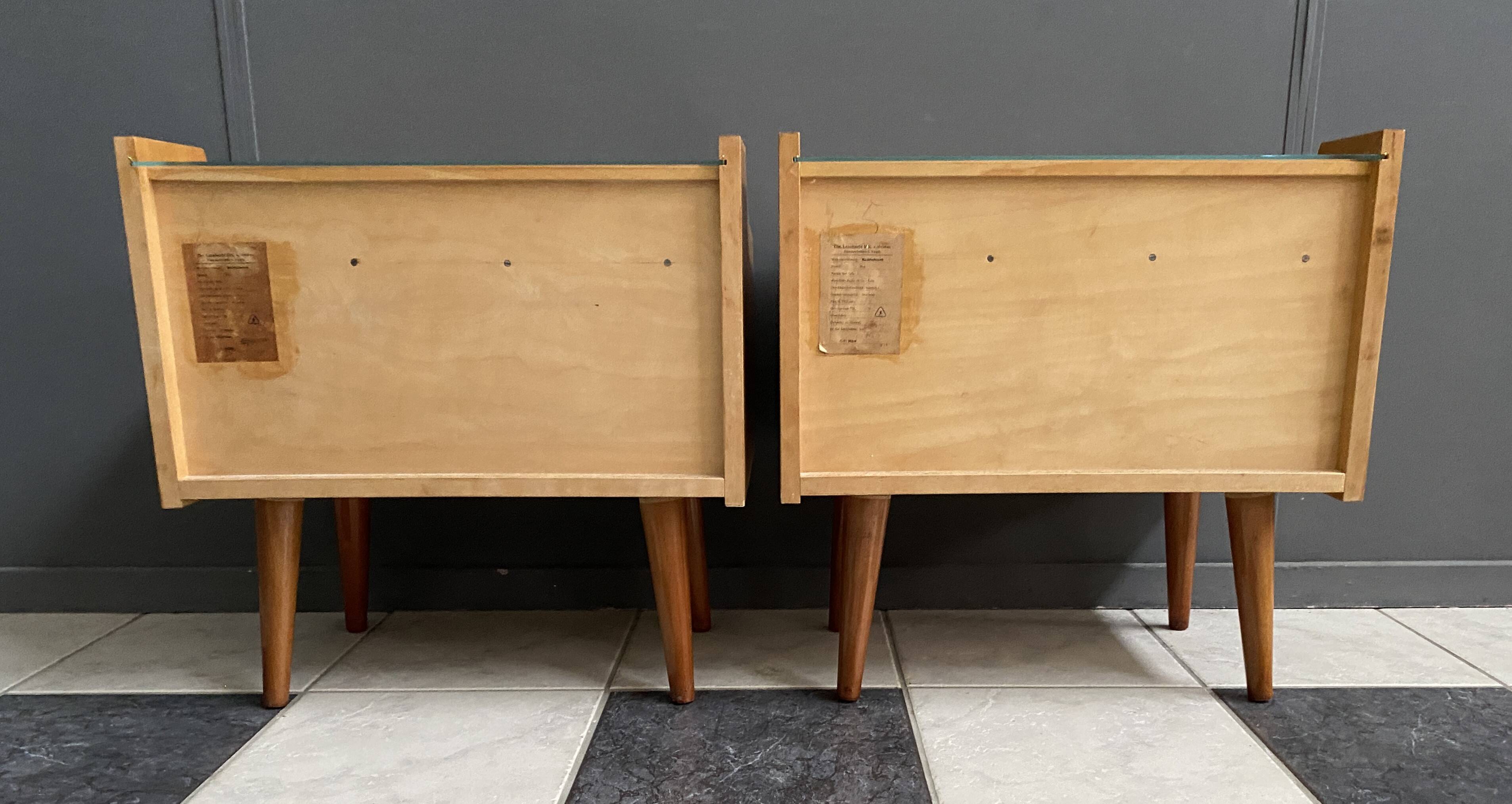 set of 2 nightstands from the 60s