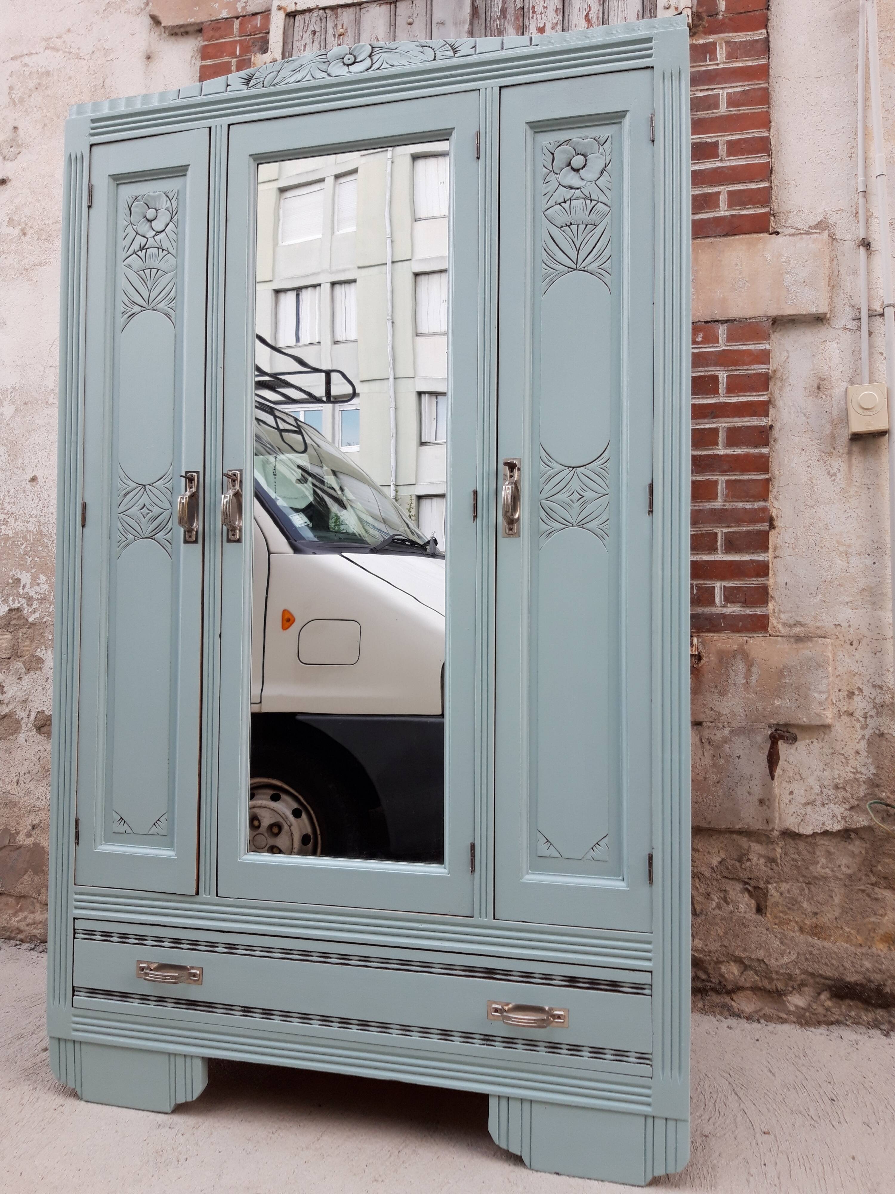 Parisian art deco wardrobe