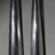 Ensemble de vases extra hauts en aluminium contemporain