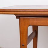 Danish extendable table, high and low, in teak by Kai kristainsen1960.