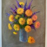 Nature morte aux soucis par Salomon de 1979
