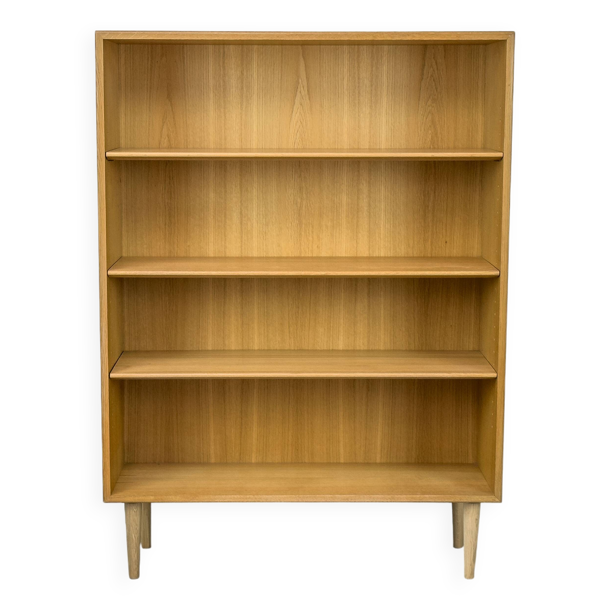 Bibliothèque danoise en chêne par Børge Mogensen pour Søborg Møbelfabrik, 1960s