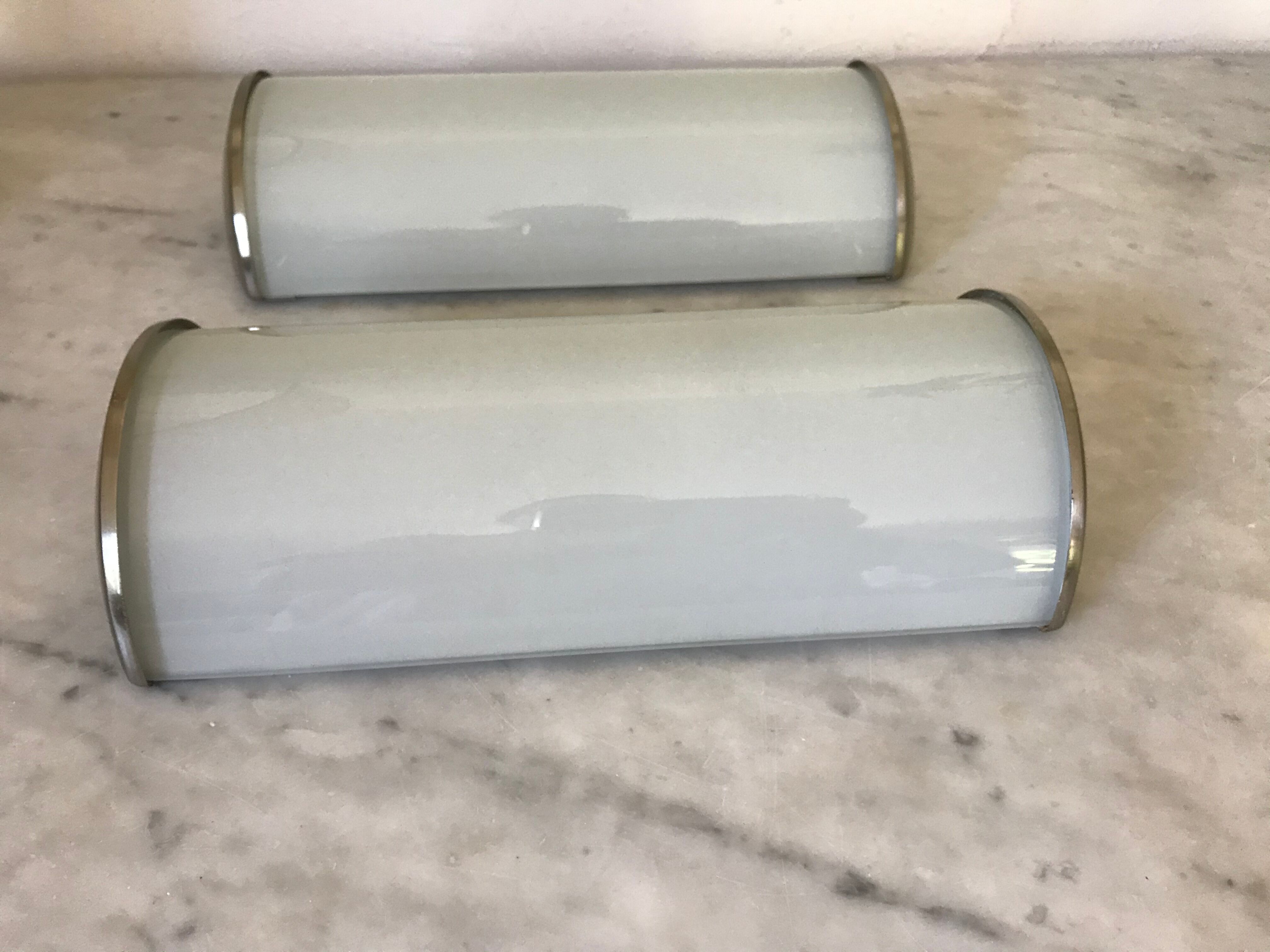 Pair of Metalarte wall light