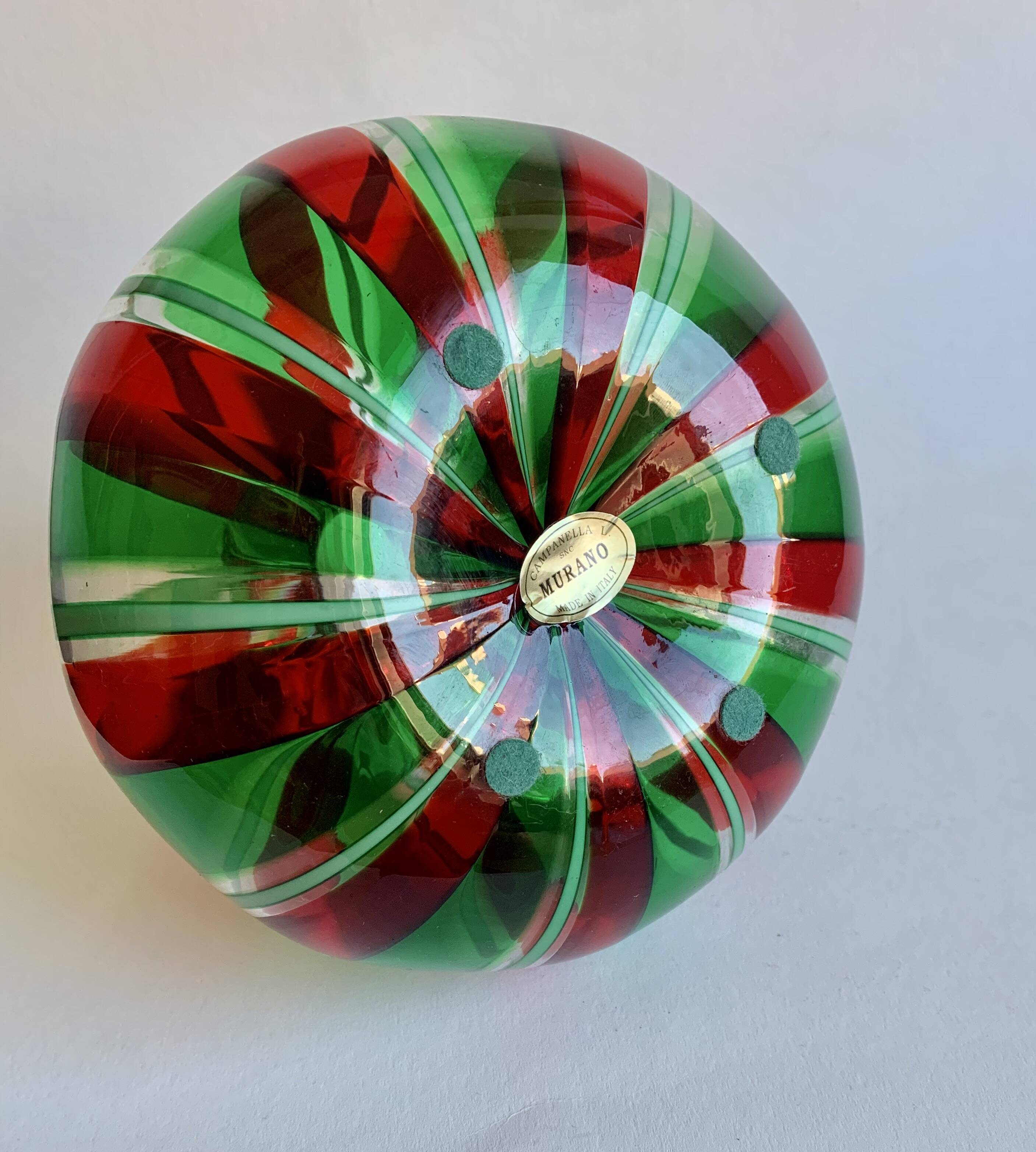 Italian Murano Venetian Glass Vase