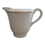 Crémier en porcelaine de Limoges – Filets dorés – Vintage
