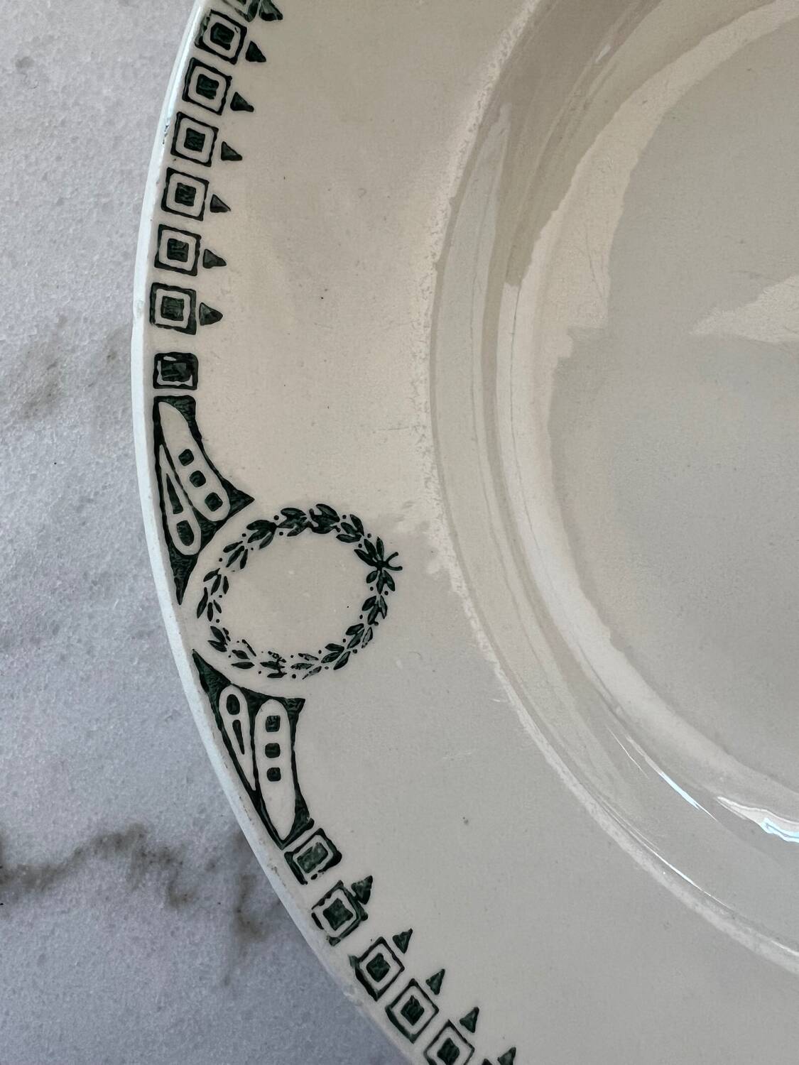 Earthenware Deep Plate by Ceranord