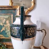 Vase Amphore, 1880, Boch Frères Keramis