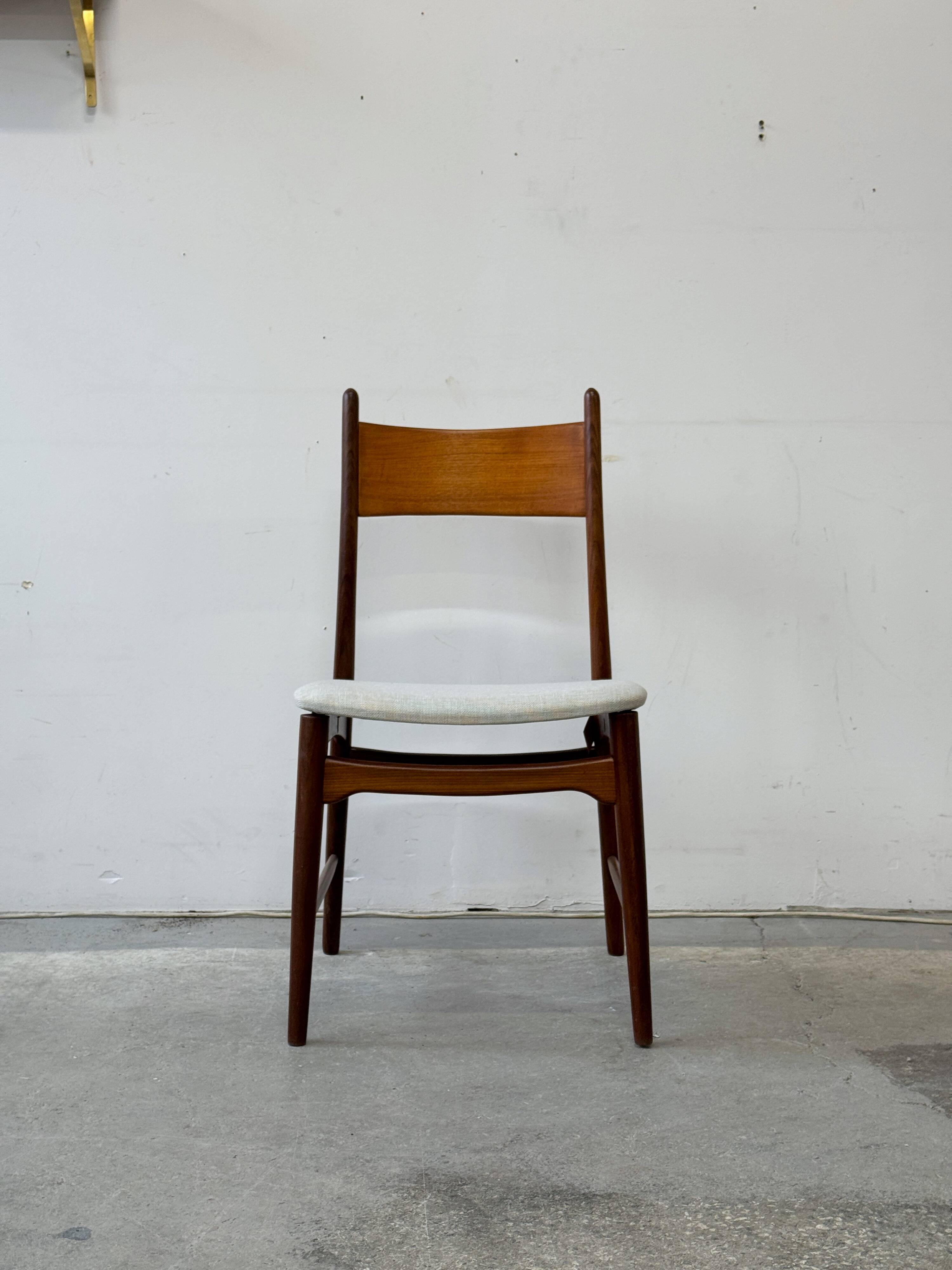 Teak Chair, Denmark 1970s, Mid-Century, Vintage