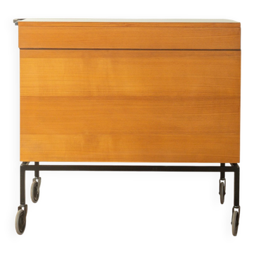 Bar cart from the 1960s