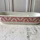 Soap dish / toilets Terre de Fer Sarreguemines oriental model early twentieth century