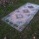 Vintage Turkish hallway rug 135x330 cm