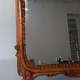 Miroir xixe siècle encadrement bois sculpté 72x54 cm sb
