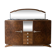 Art Deco buffet in wood and marble