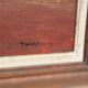 Original Mid Century Swedish Oil On Canvas – “Landscape” By Thure Wahlström – Vintage & Framed