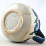 Pitcher, ceramic jean garillon soufflenheim alsace, elchinger