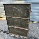 Meuble de bureau / atelier type Strafor ou Ronéo / Industriel