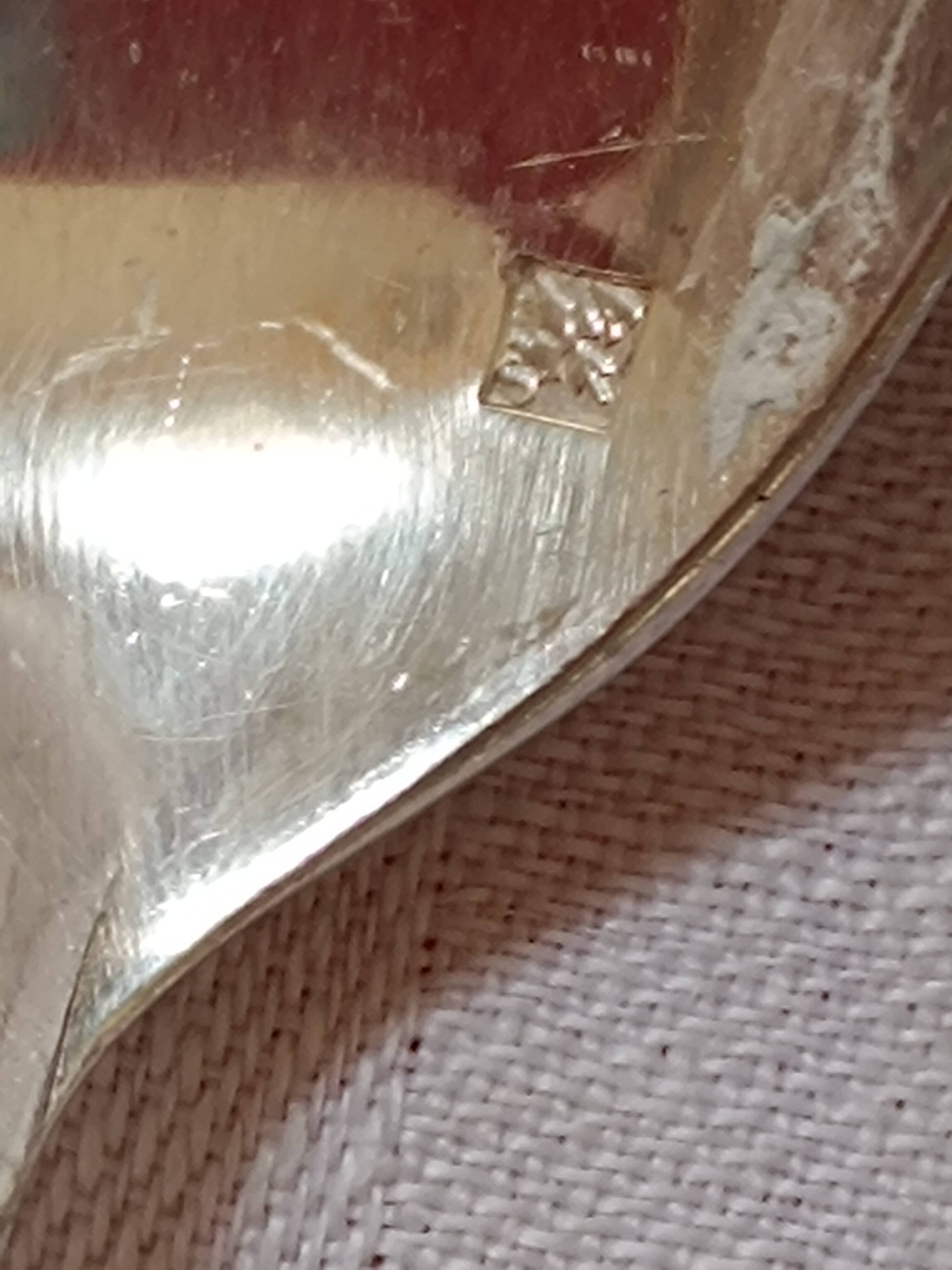 7 silver metal cutlery from the 60s.