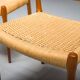 Chaises de salle à manger modèle 83 en teck par Niels Otto Møller pour J.L. Møllers, années 1960, lot de 6
