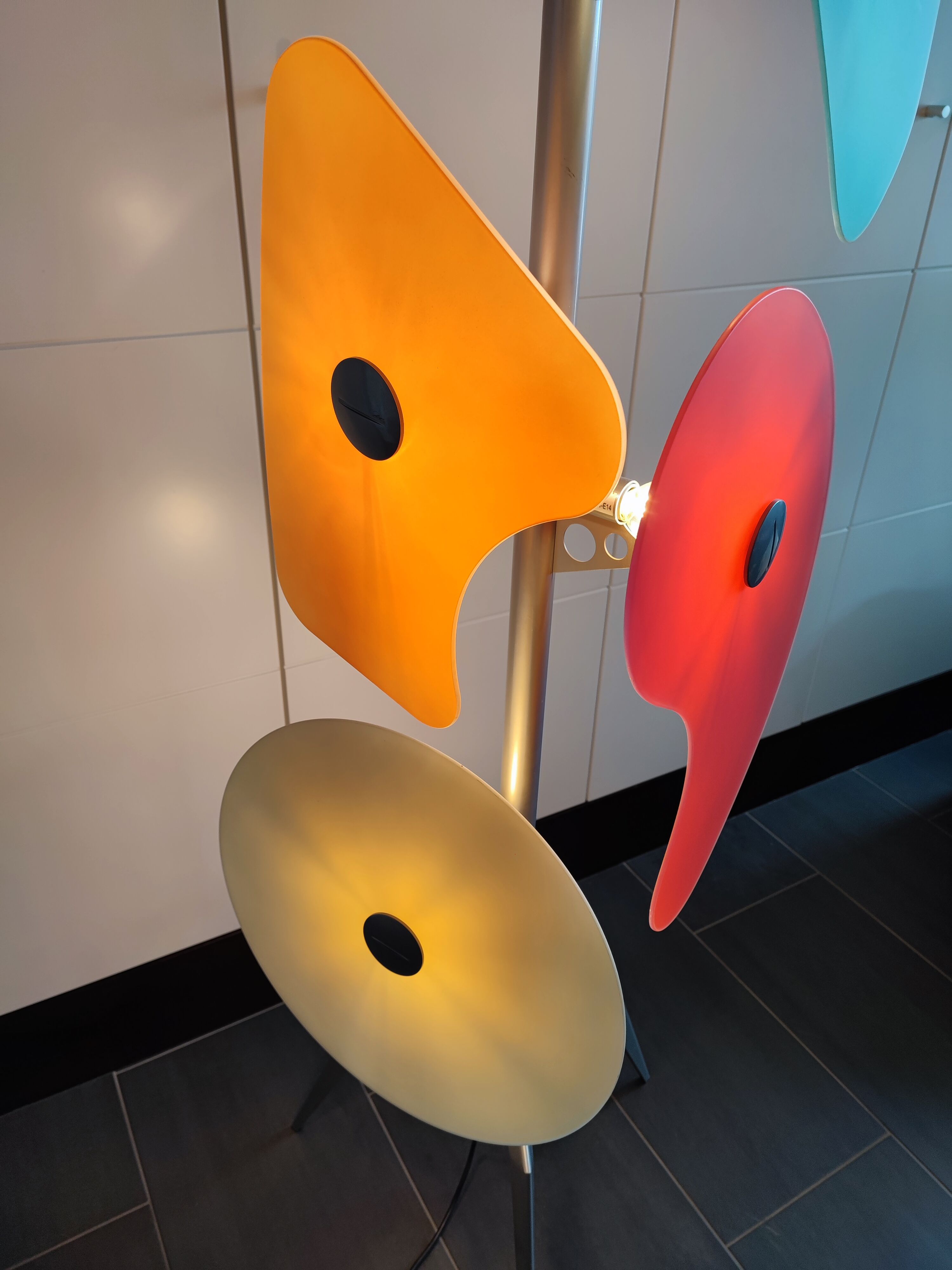 L'Orbital floor lamp by Ferruccio Laviani