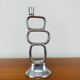 Matthew Hilton style aluminum circle candle holder, vintage design