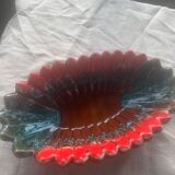 Fruit cup in enamelled ceramic stamped Vallauris, vintage 1960