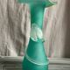 Glass paste vase, art glassworks from Toul, France