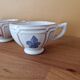 Henriot in Quimper - Set of 6 chocolate cups - Decorated with a pink rooster