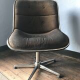 design armchair Charles Pollock, Knoll 60/70