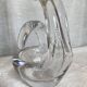 Lampe cristal schneider vintage 1960