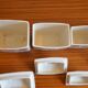Lot de pots à épices en porcelaine Céranord
