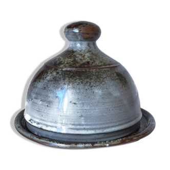 Vintage French pottery cheese dome