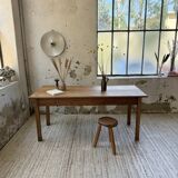Table de ferme en cerisier