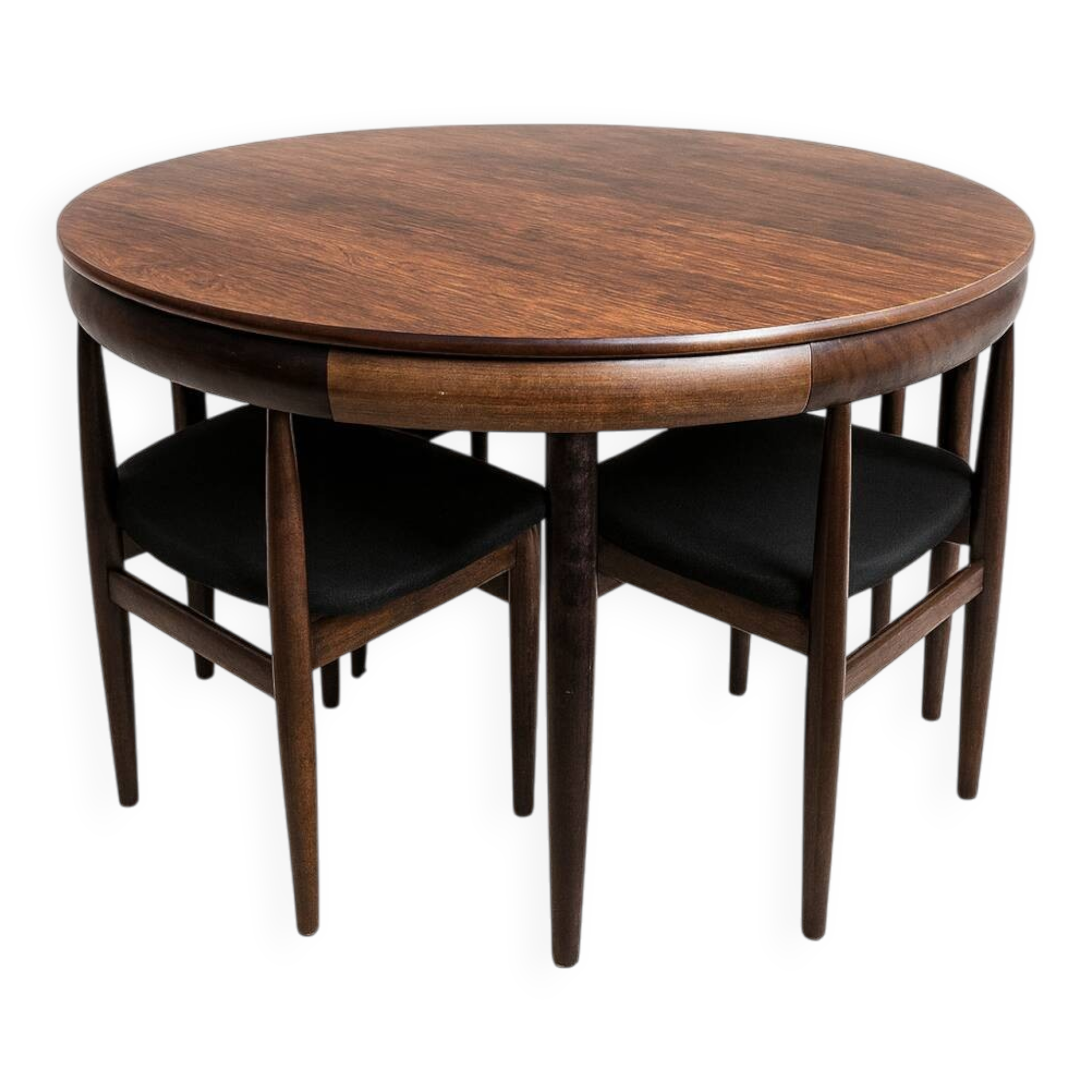 Roundette dining set by Hans Olsen, Denmark 1960s