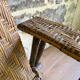 Chaise longue en rotin