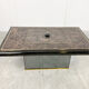 Vintage hidden bar coffee table by Fedam, 1980s