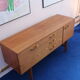 Light teak sideboard from the 60s