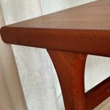 table basse en teck, Danemark années 60
